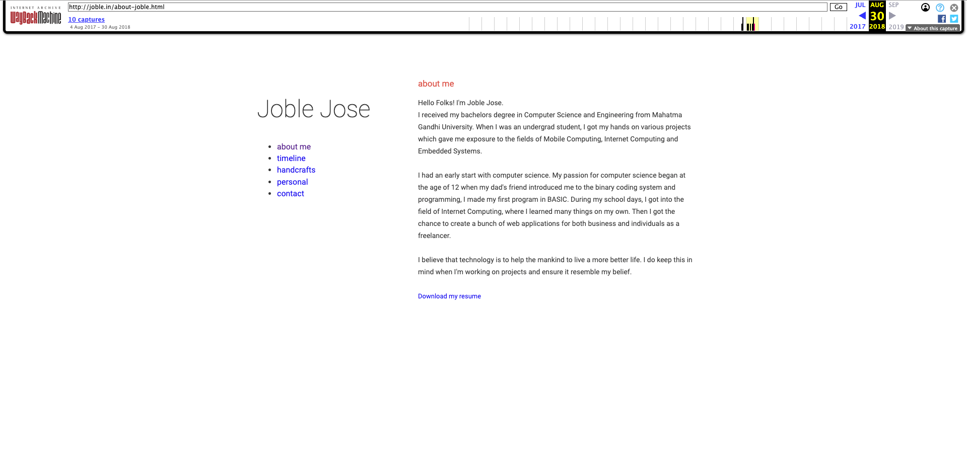 Screenshot 2017 - 2018